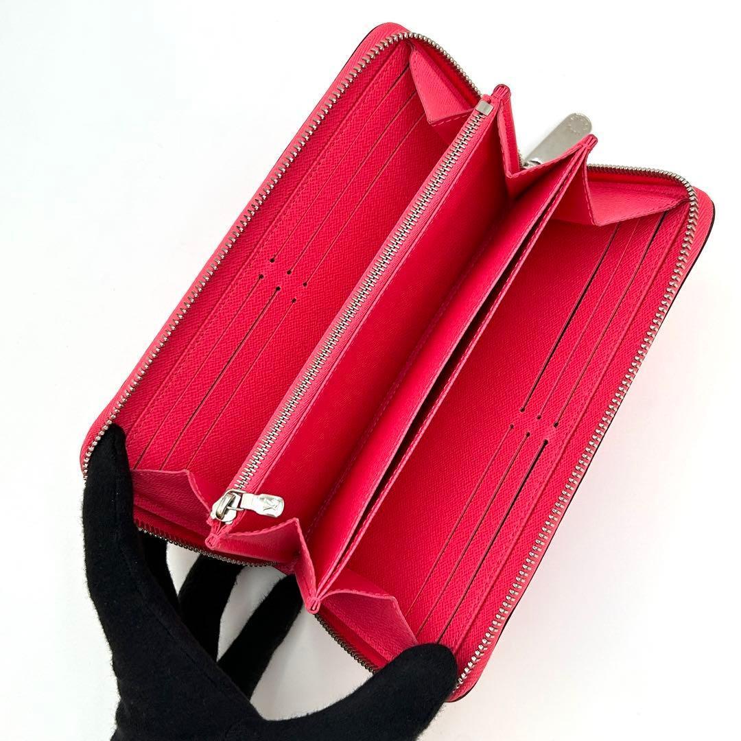 【美品】ルイヴィトン エピ ジッピーウォレット 長財布 レディース ピンク
