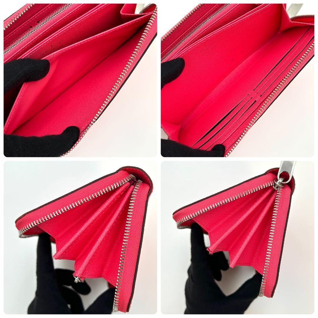 【美品】ルイヴィトン エピ ジッピーウォレット 長財布 レディース ピンク