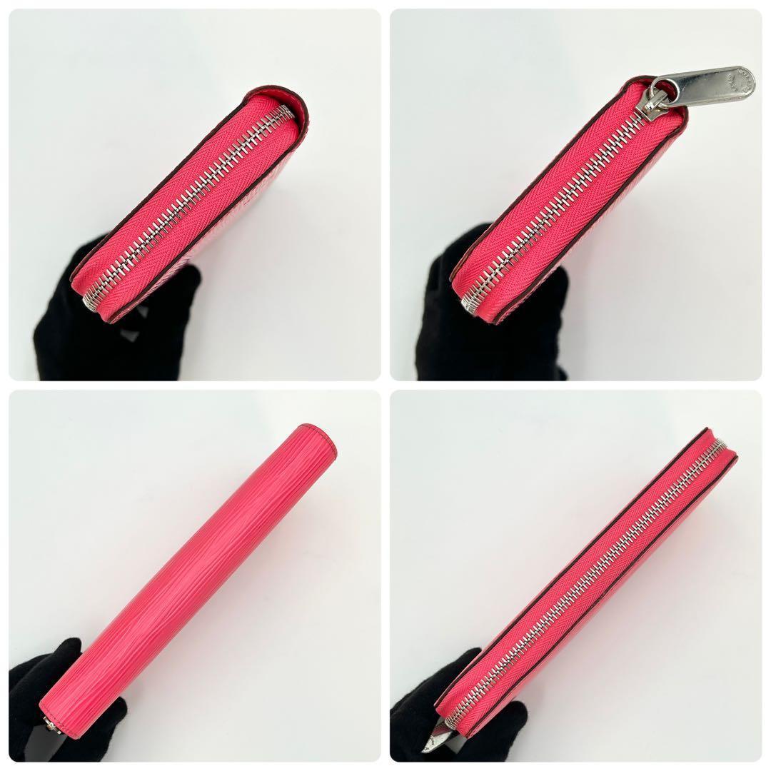 【美品】ルイヴィトン エピ ジッピーウォレット 長財布 レディース ピンク