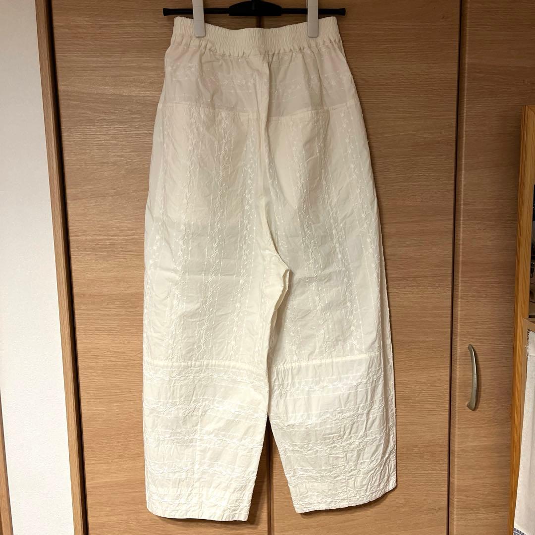 buoybuoy 刺繍タイプライター BONTAN パンツ