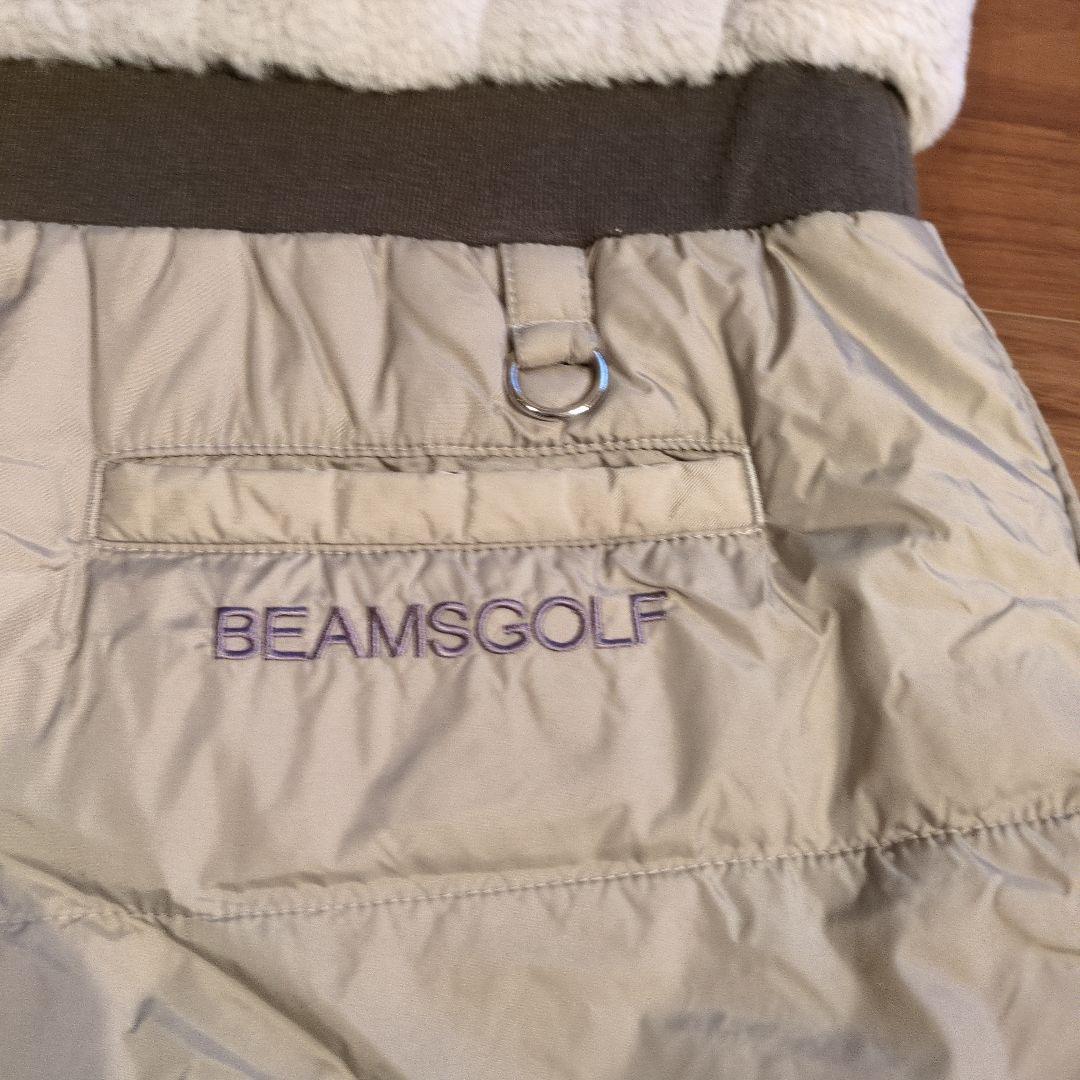 ビームスゴルフ BEAMSGOLFレディース ゴルフ ボア防風ワンピース グレー