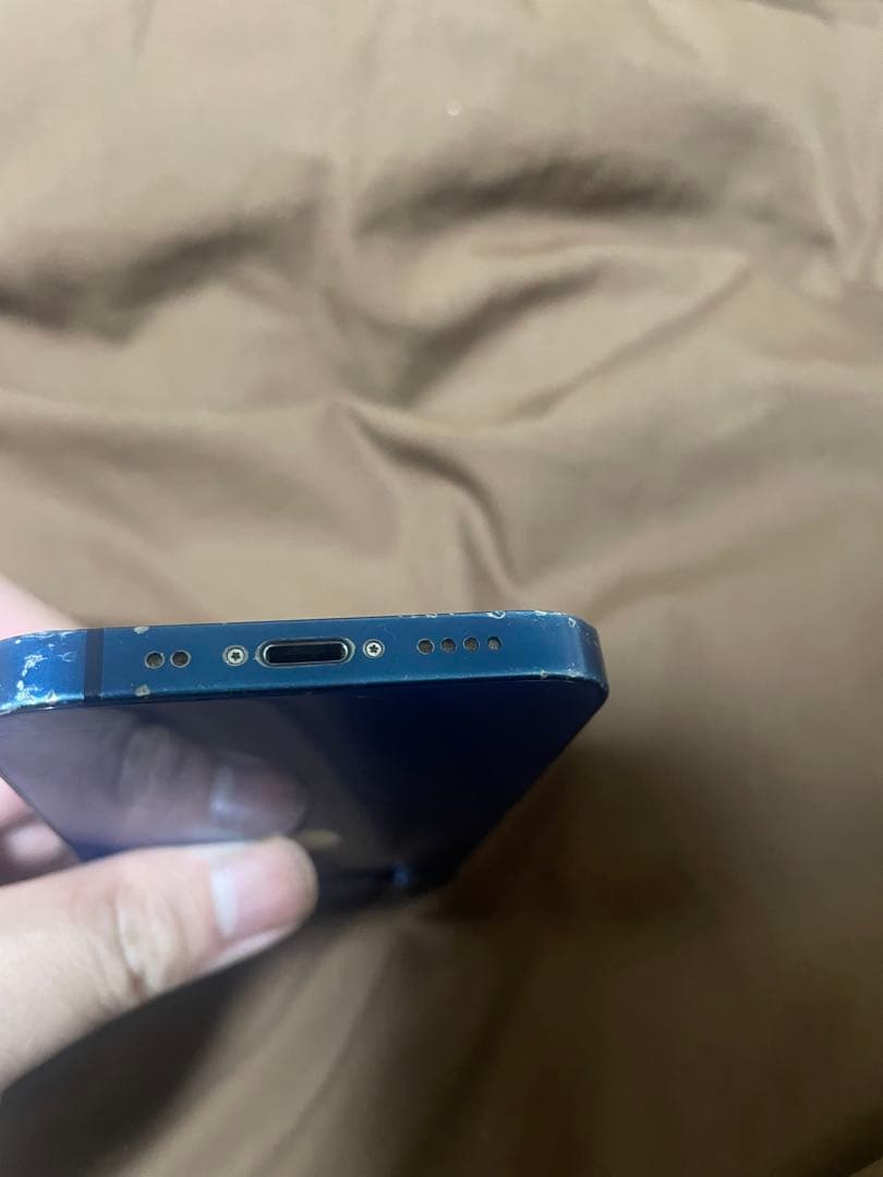 Apple iPhone 12mini 青色 本体　（ジャンク）