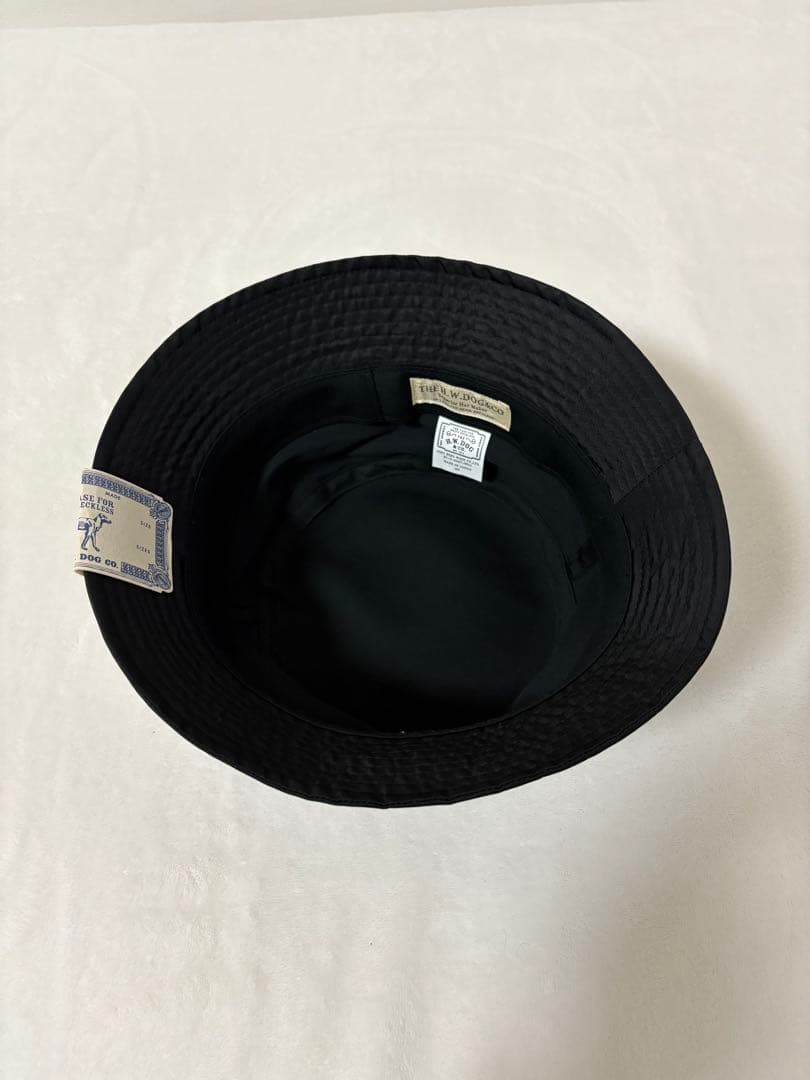 THE H.W.DOG&CO.SMART BUCKET HAT ブラック