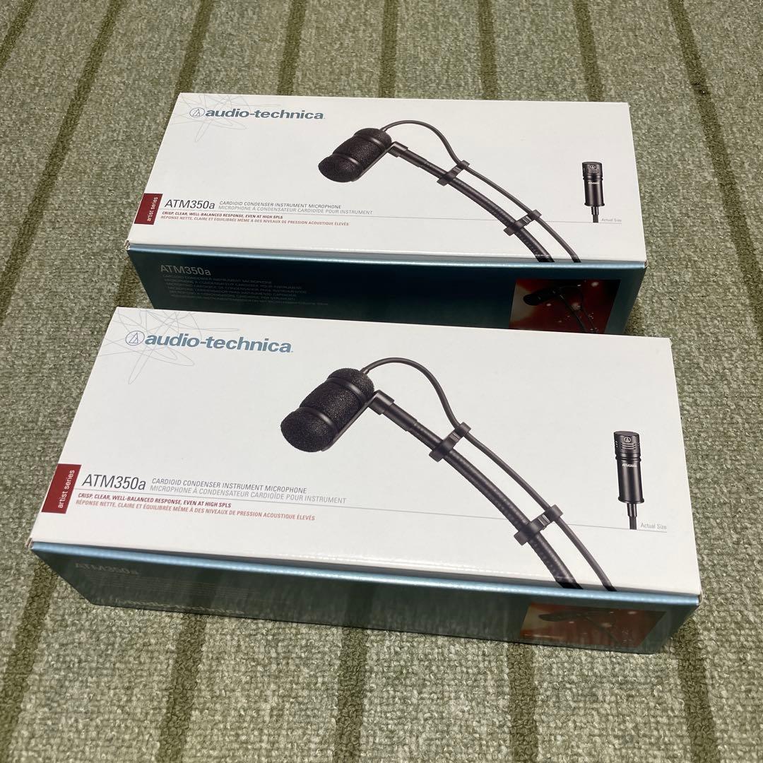 audio-technica ATM350PL 2個セット おまけ付