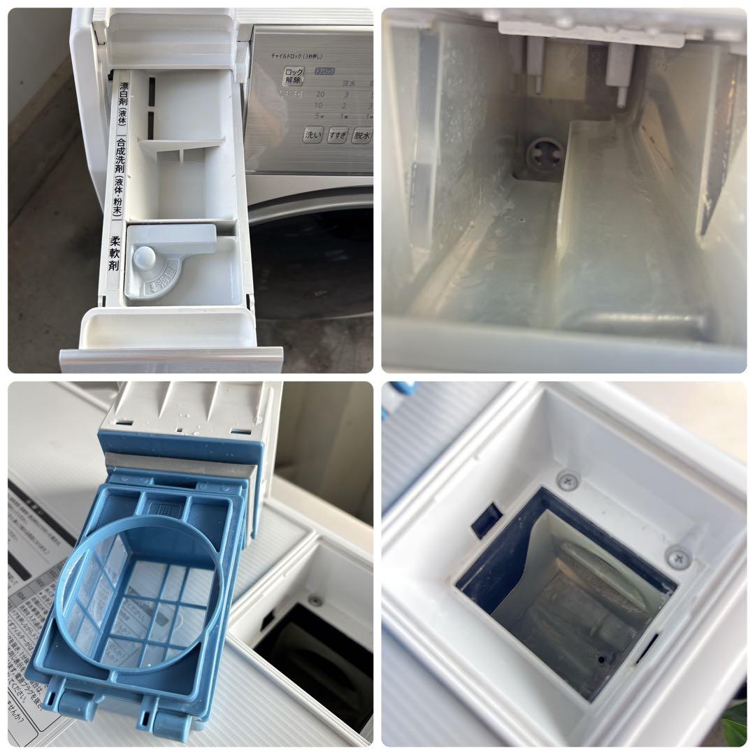 ドラム式電気洗濯乾燥機 SHARP ES-H10C-WL シャープ 10kg