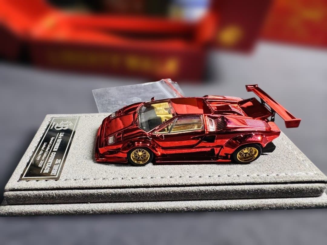 ひ*り様 TOPART 1/64 LBWK chrome red 限定モデル43