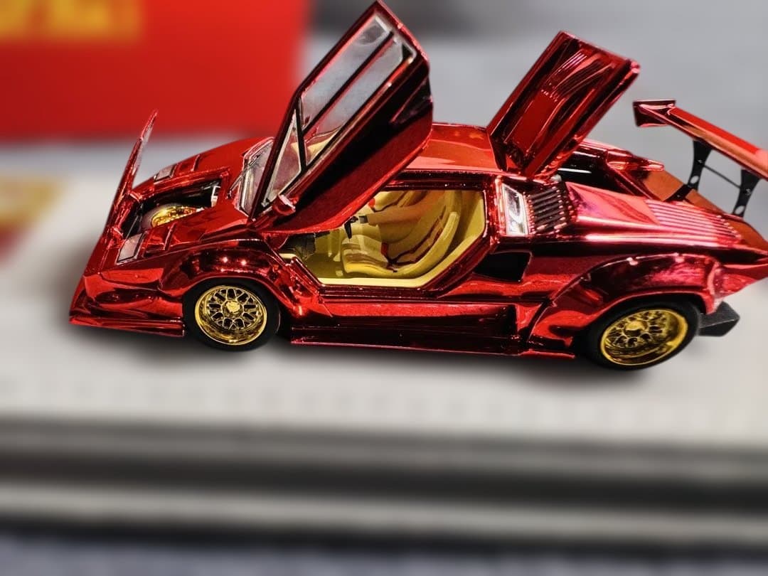 ひ*り様 TOPART 1/64 LBWK chrome red 限定モデル43