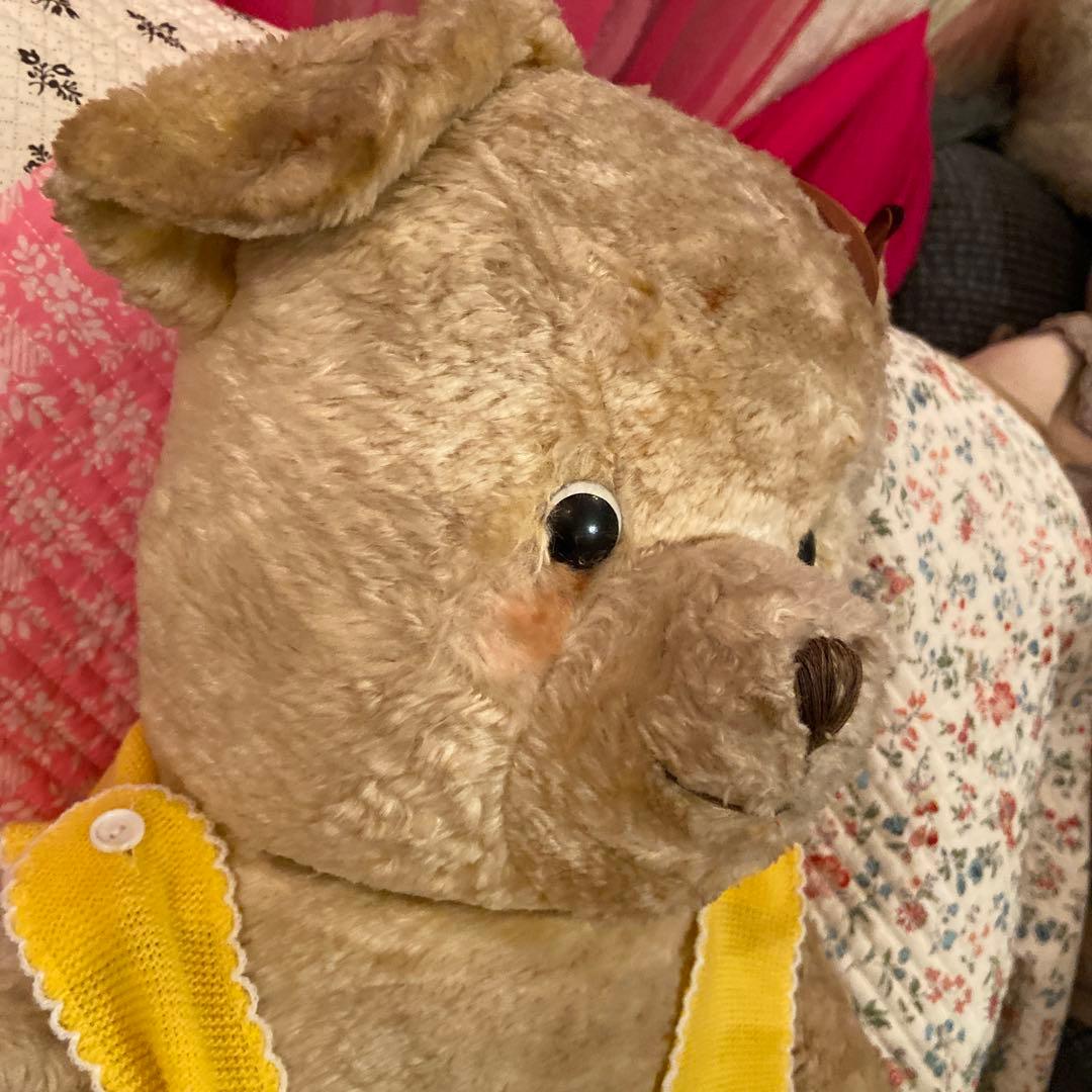 【土日セール】とても大きなオランダベア80センチビンテージベアアンティークベア