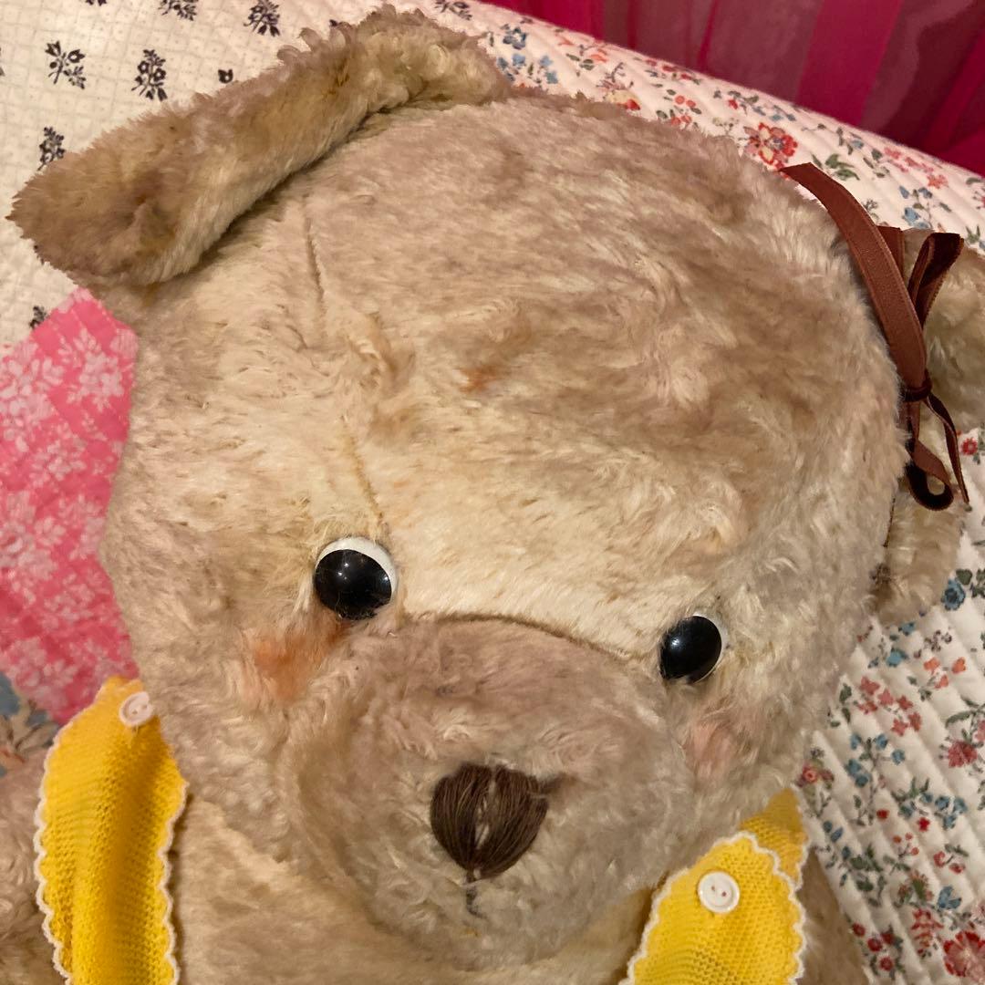 【土日セール】とても大きなオランダベア80センチビンテージベアアンティークベア