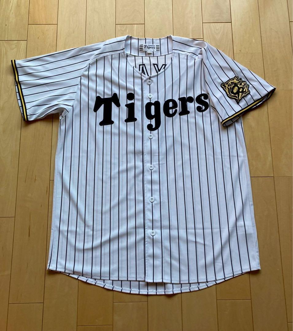 ①阪神タイガース　大山悠輔選手　ホーム　ユニフォーム　Oサイズ　#３