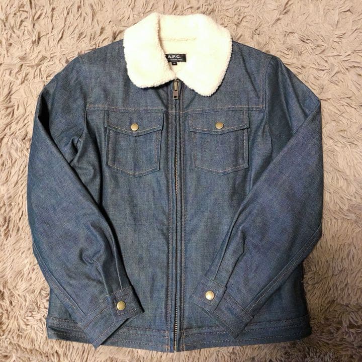 A.P.C. デニム ボアジャケット