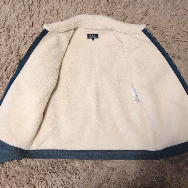 A.P.C. デニム ボアジャケット