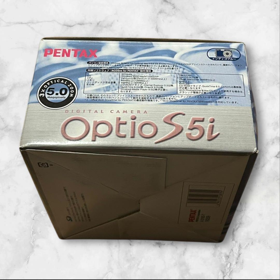 PENTAX Optio S5i インディゴブルー