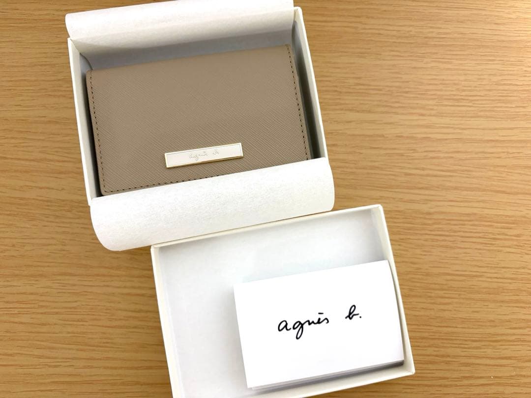 【新品箱付き】アニエスベー 名刺入れ