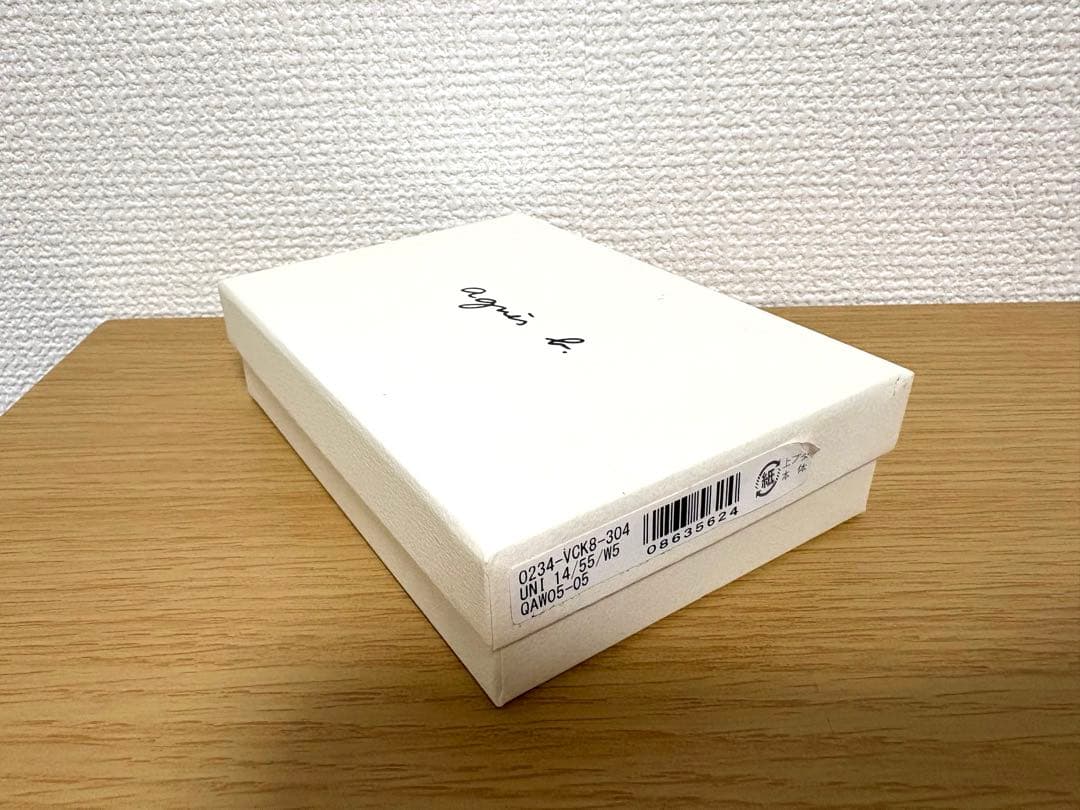 【新品箱付き】アニエスベー 名刺入れ