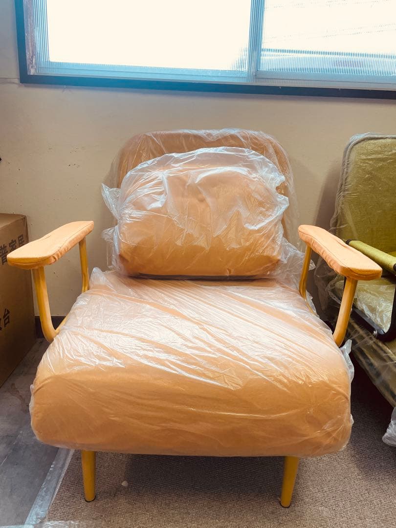 ソファベッド　折りたたみソファ　一人掛けソファ