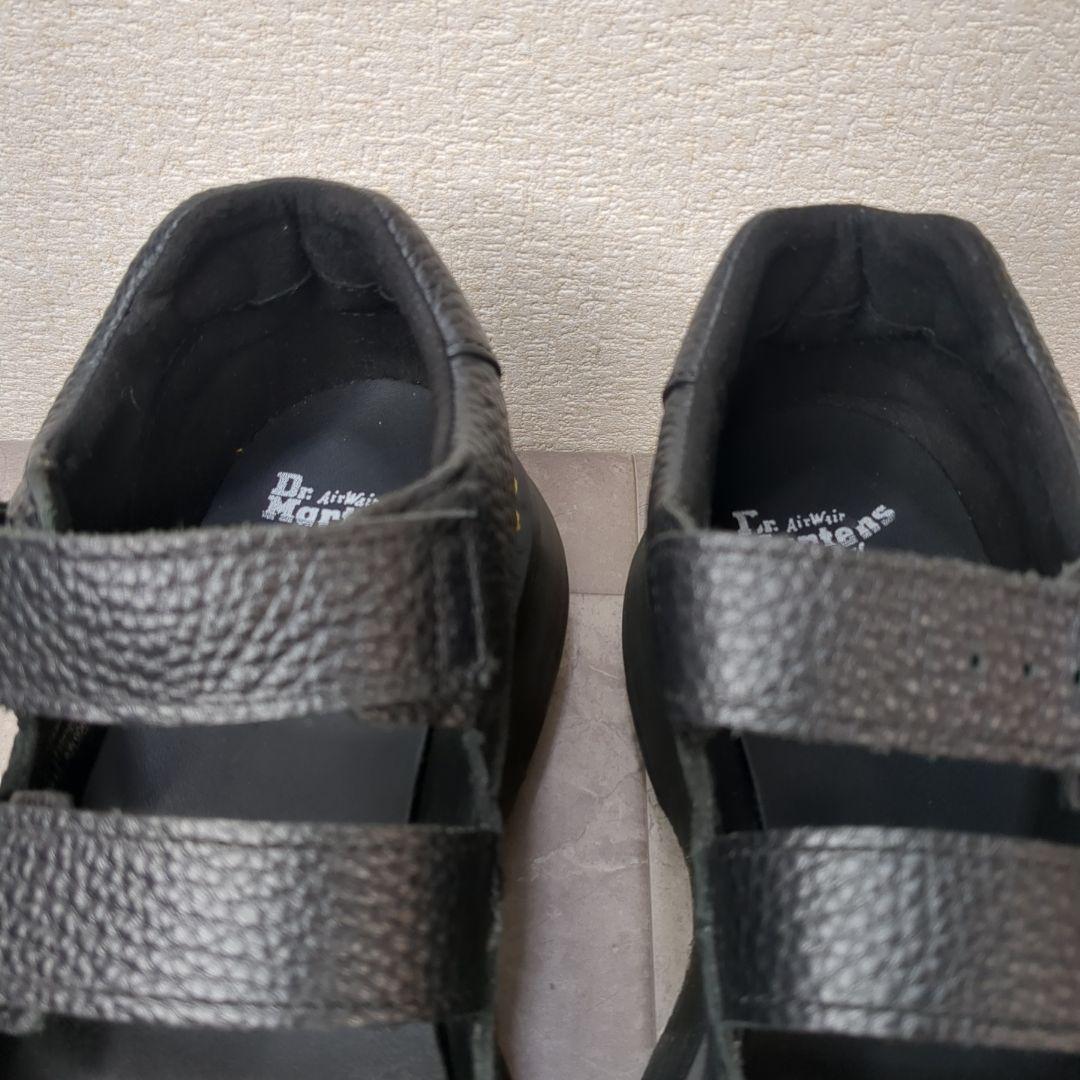 極美品☆24cm ドクターマーチン ブラック メリージェーン BUZZ シボ革