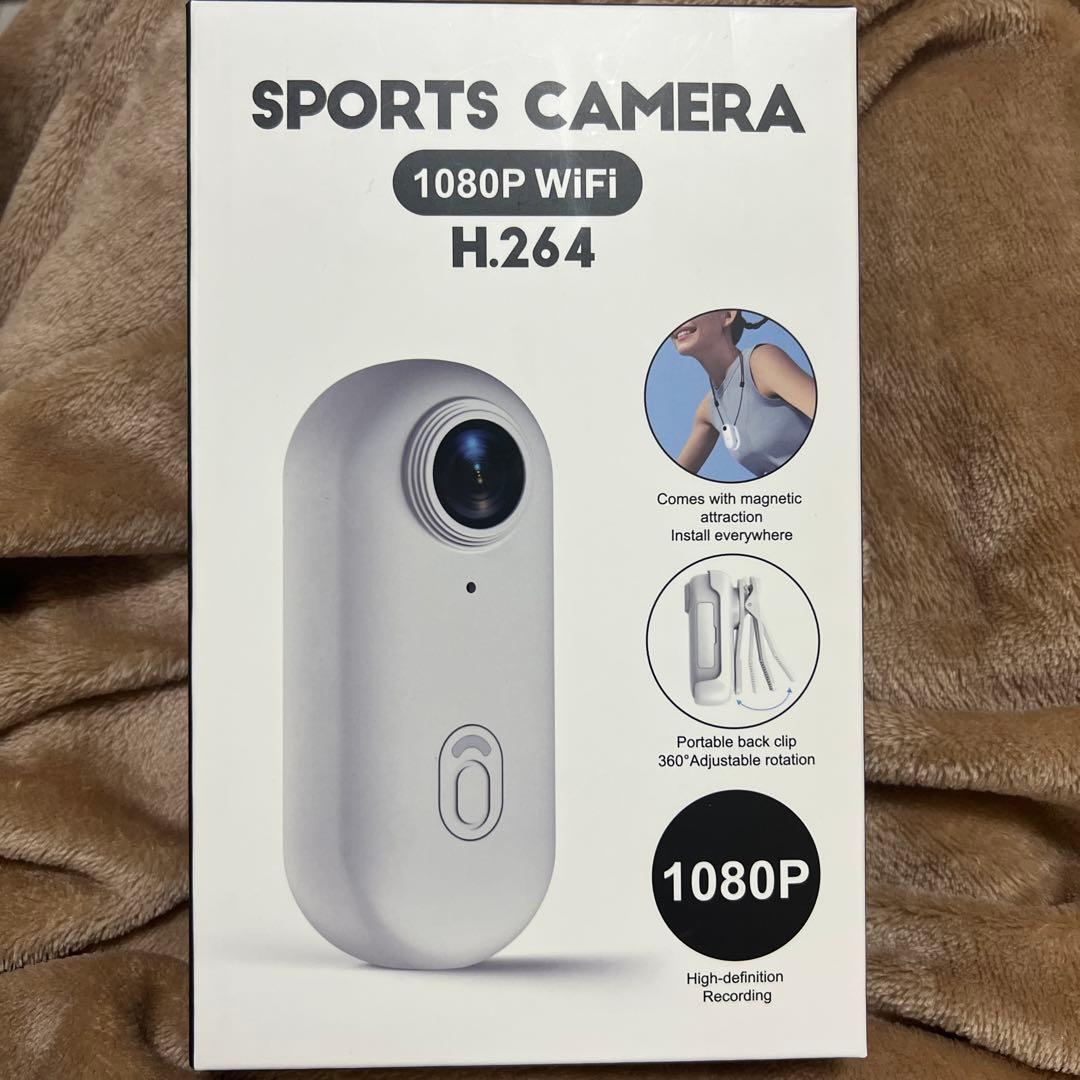 （値下げ可）1080p ビデオカメラ 本体 ウェアラブルカメラ アクションカメラ