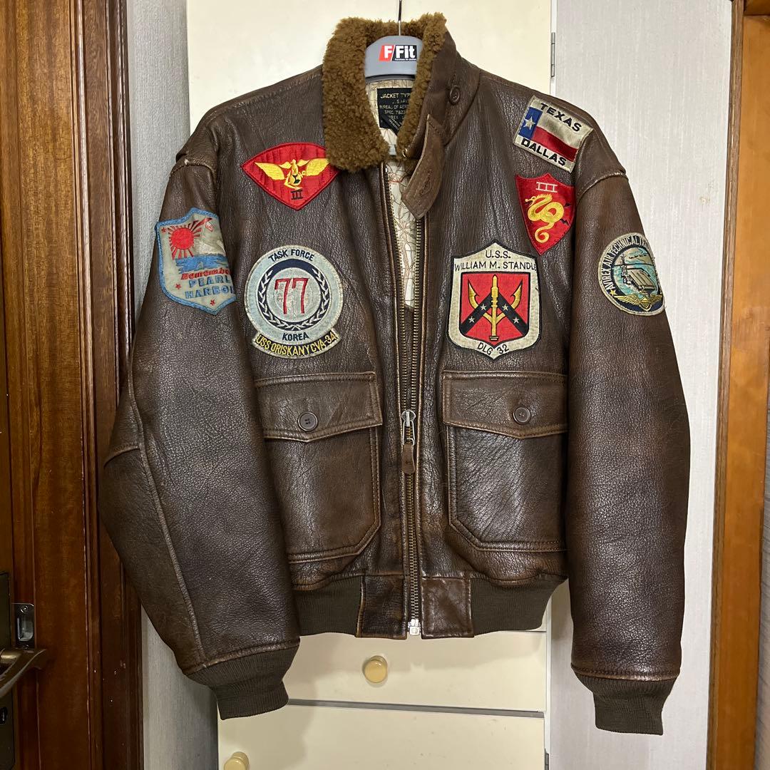 たっす　ABIREX G1 超ヴィンテージ品、ワッペン仕様