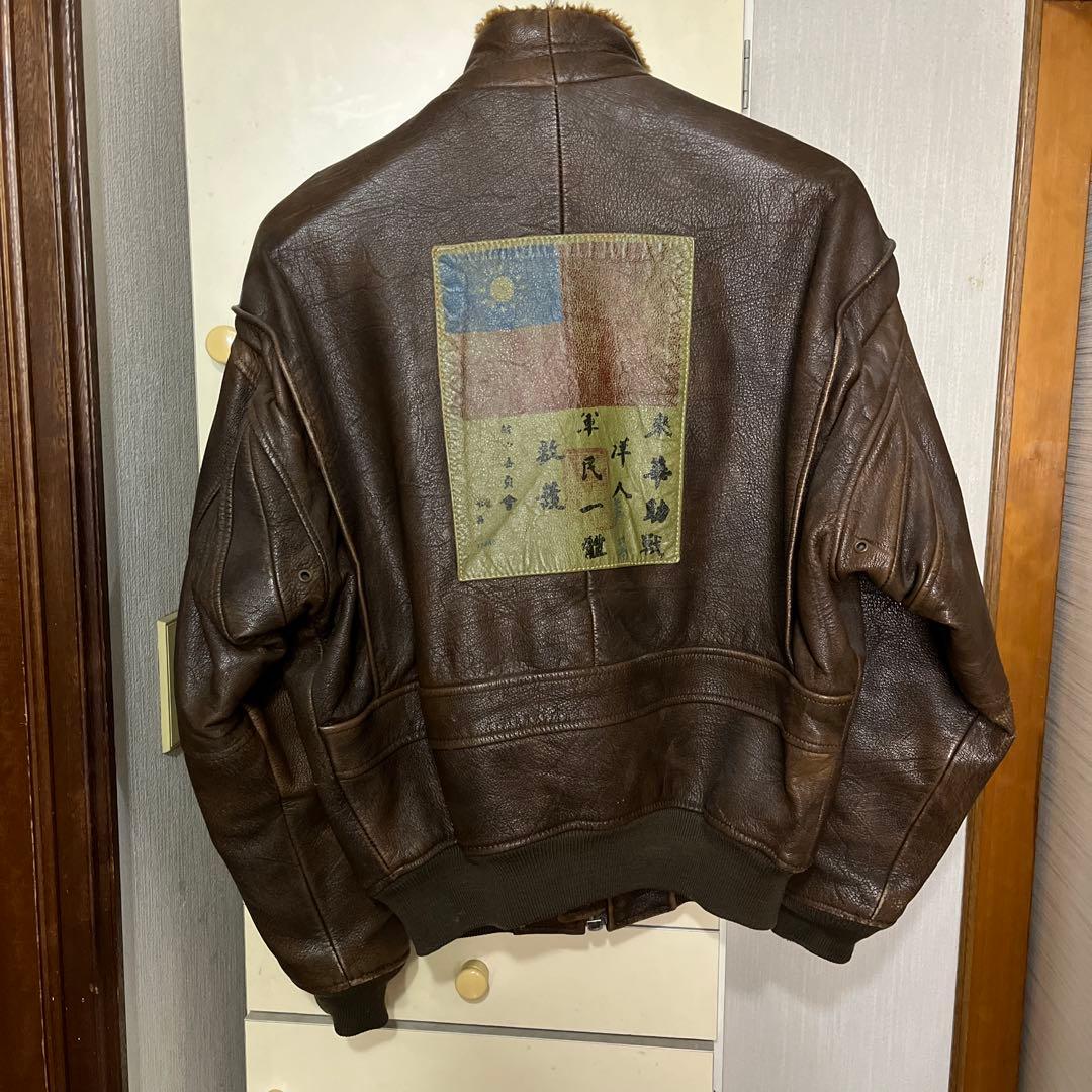 たっす　ABIREX G1 超ヴィンテージ品、ワッペン仕様