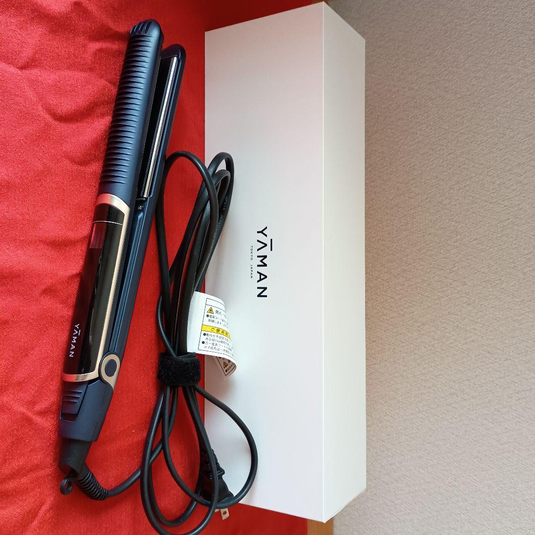 YAMAN スムースアイロンフォトイオン ネイビー