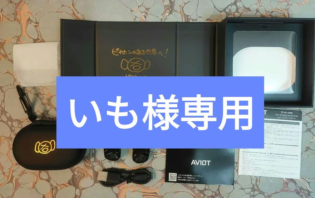 AVIOT TE-W1-PNK ピヤホン8 ハイレゾ