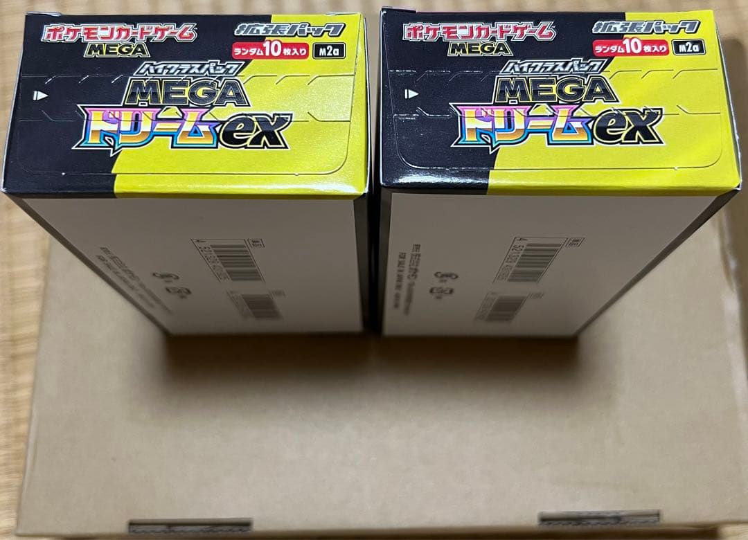 ポケモンカードゲーム MEGA ドリームew シュリンク無しペリペリ付き