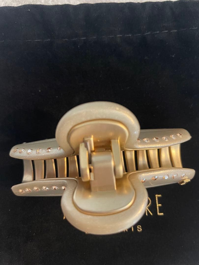 ALEXANDRE DE PARIS ヘアクリップ ゴールド