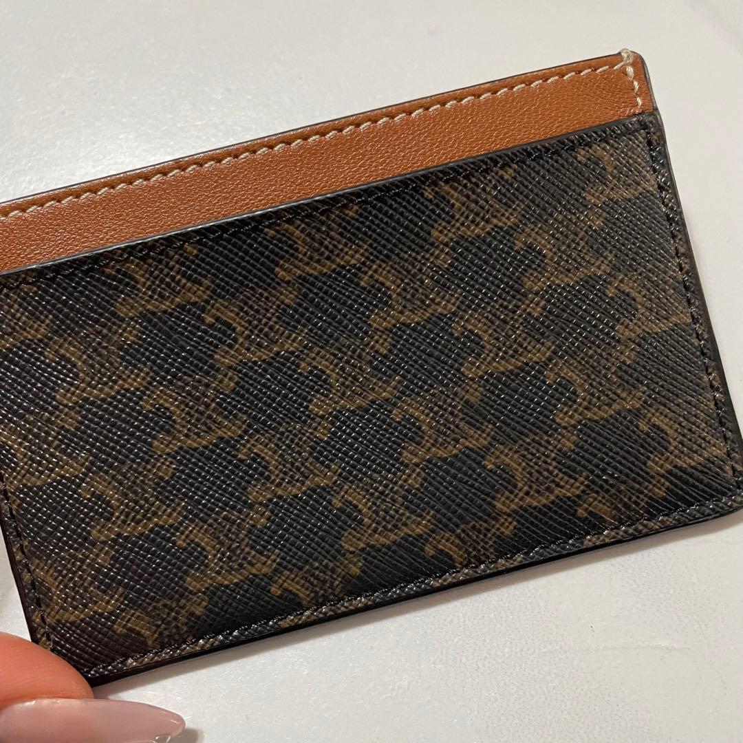 CELINE セリーヌ 超美品 カードケース トリオンフ