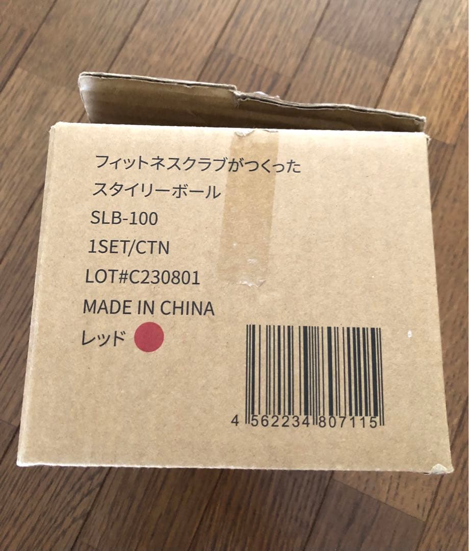 東急スポーツオアシス スタイリーボール SLB-100 レッド