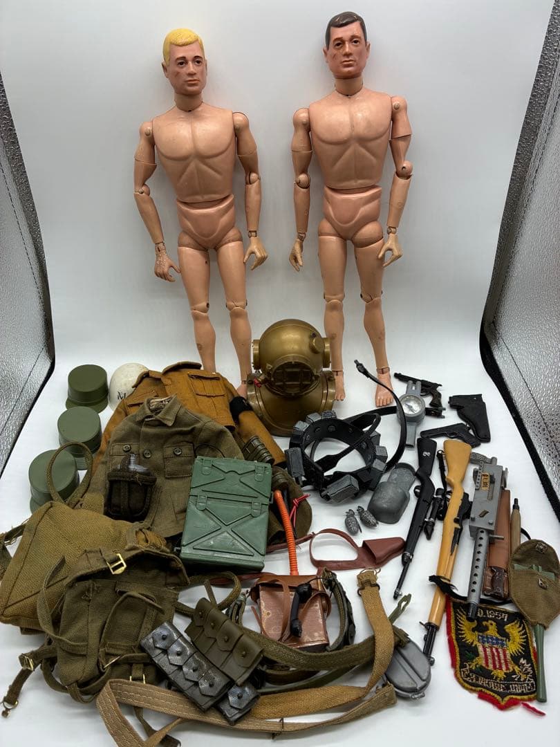 当時物　GIジョー　装備品多数　アクションソルジャー