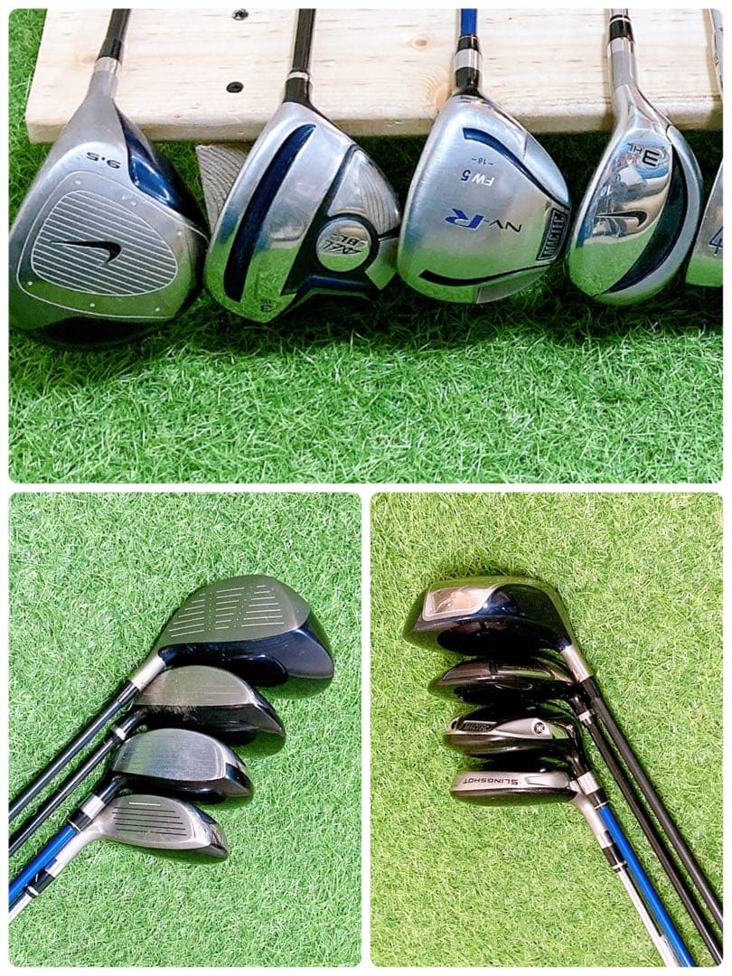 H15.ナイキ　初心者オススメ　ゴルフクラブ　メンズセット　右利き　13本