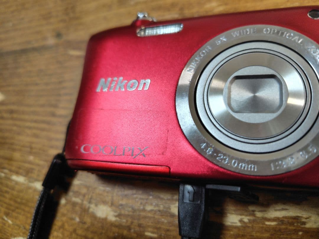 Nikon COOLPIX S2900　バッテリー、充電ケーブル、SDカード付き