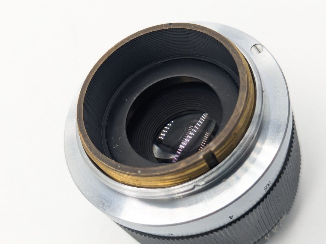 外観美品！YASHICA YASHIKOR 5cm F2.8 オールドレンズ