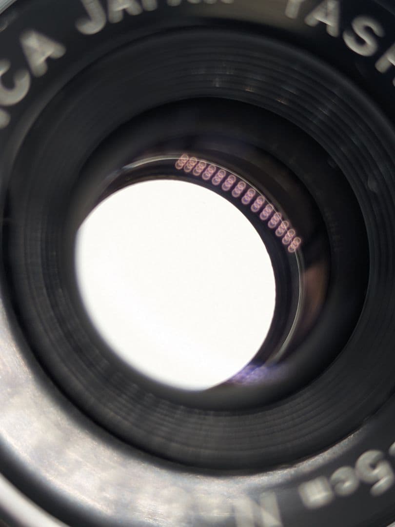 外観美品！YASHICA YASHIKOR 5cm F2.8 オールドレンズ