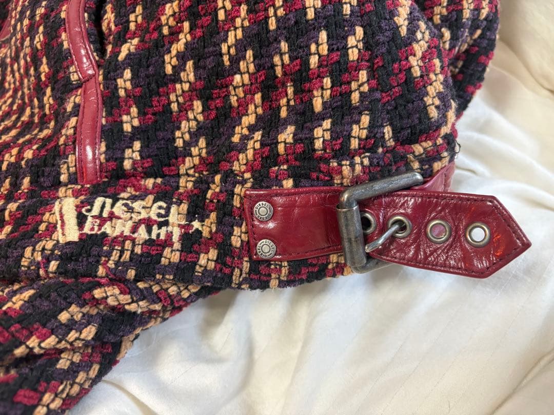 DIESEL ツイード ジャケット ライダース