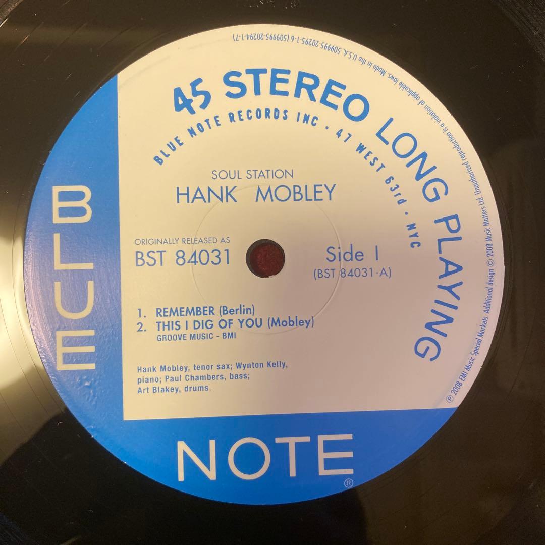 洋楽 Hank Mobley SOUL STATION ST-84031