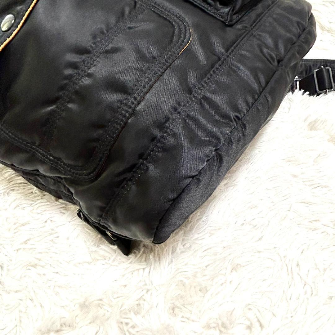 ポーター　POTER　リュック　バックパック　タンカー　ナイロン　黒　吉田かばん