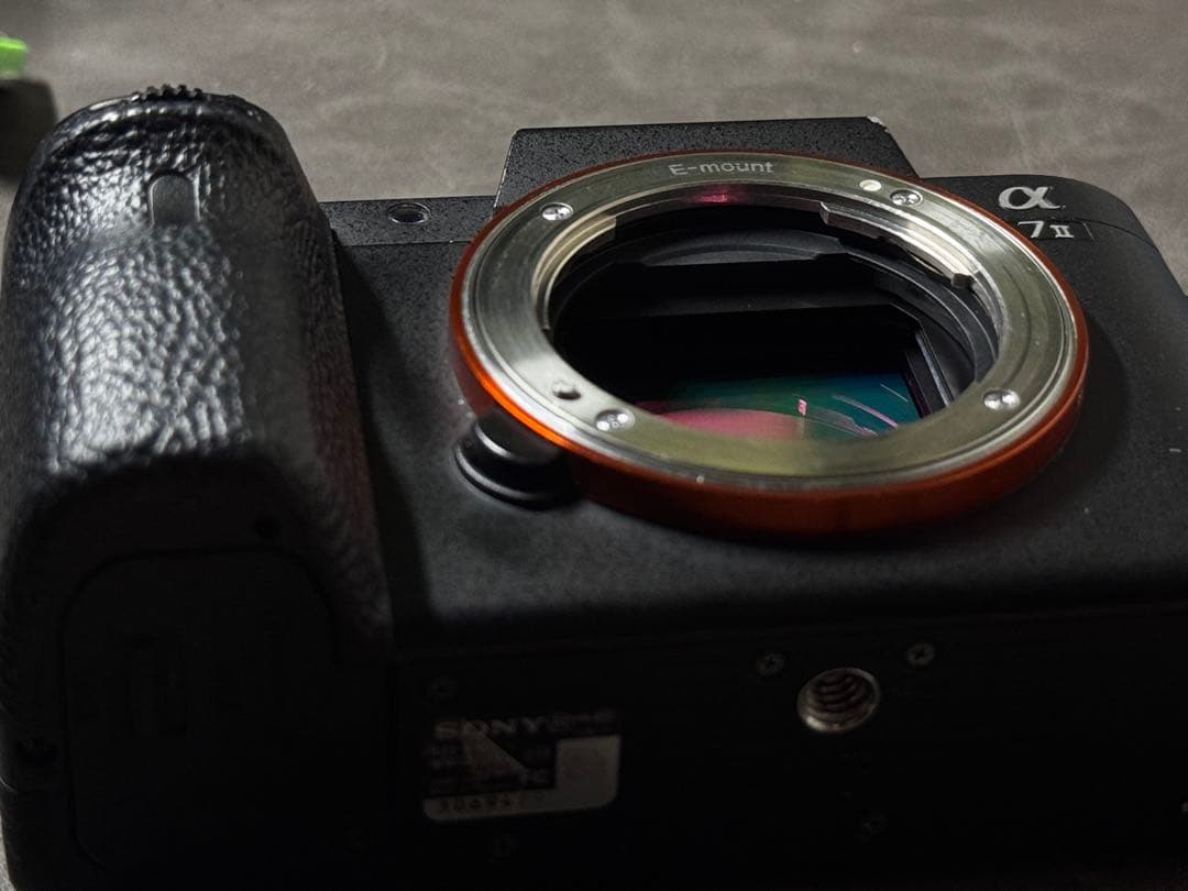 SONY α7 II ミラーレスカメラ 本体 ボディ/純正バッテリー2個付