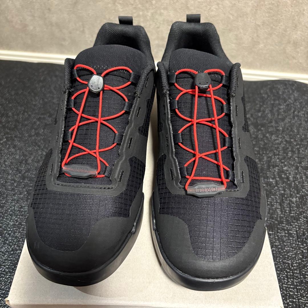 美品GIRO TRACKER FASTLACE 42 サイクリングシューズ