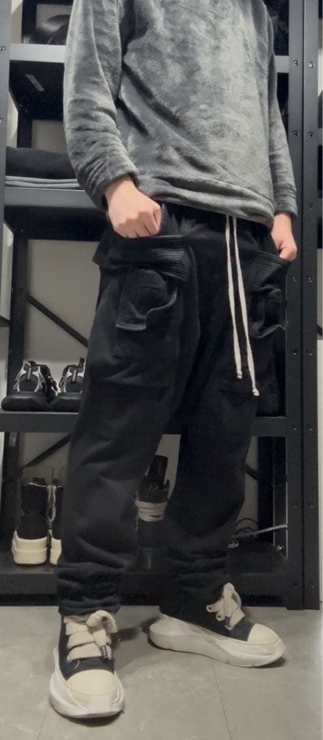 パンツ Rick Owens CREATCH CARGO DRAWSTRING M