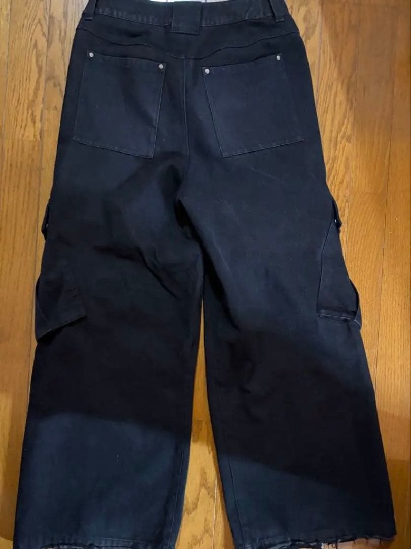 パンツ jentlouis Zip slit Cargo Denim Pants