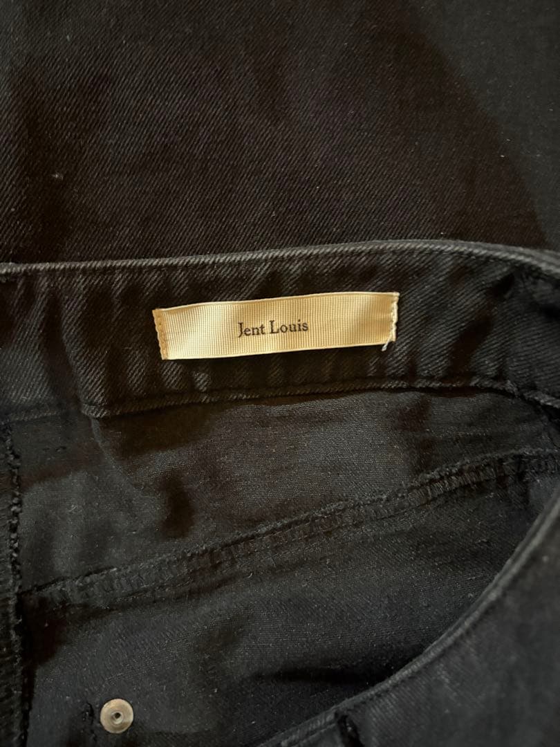 パンツ jentlouis Zip slit Cargo Denim Pants