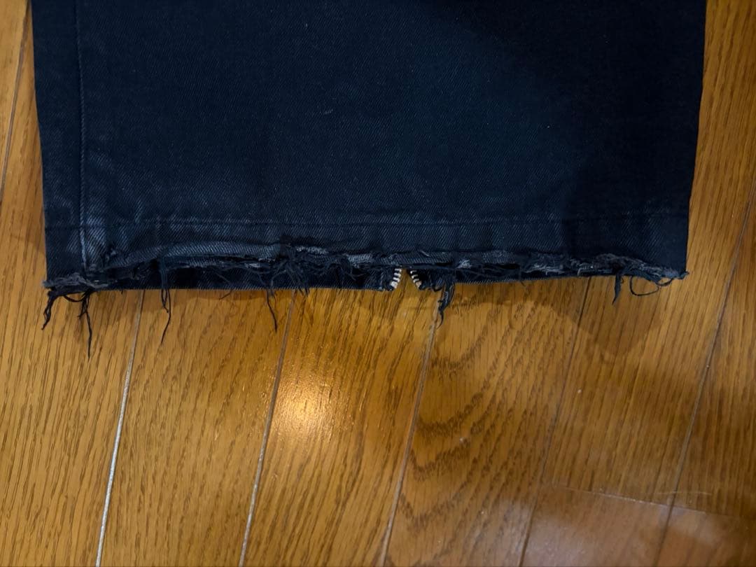 パンツ jentlouis Zip slit Cargo Denim Pants