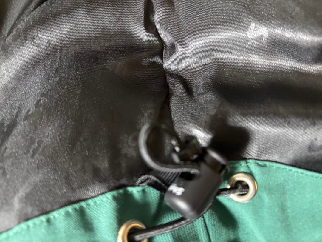 Schott グリーン・ブラック ダウンベスト