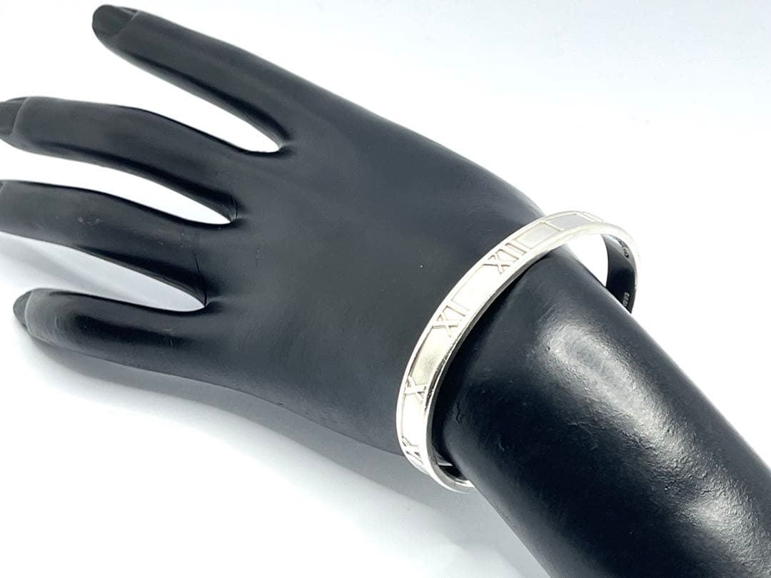 h609 美品　ティファニー　1995 アトラス　バングル　925 ブレスレット