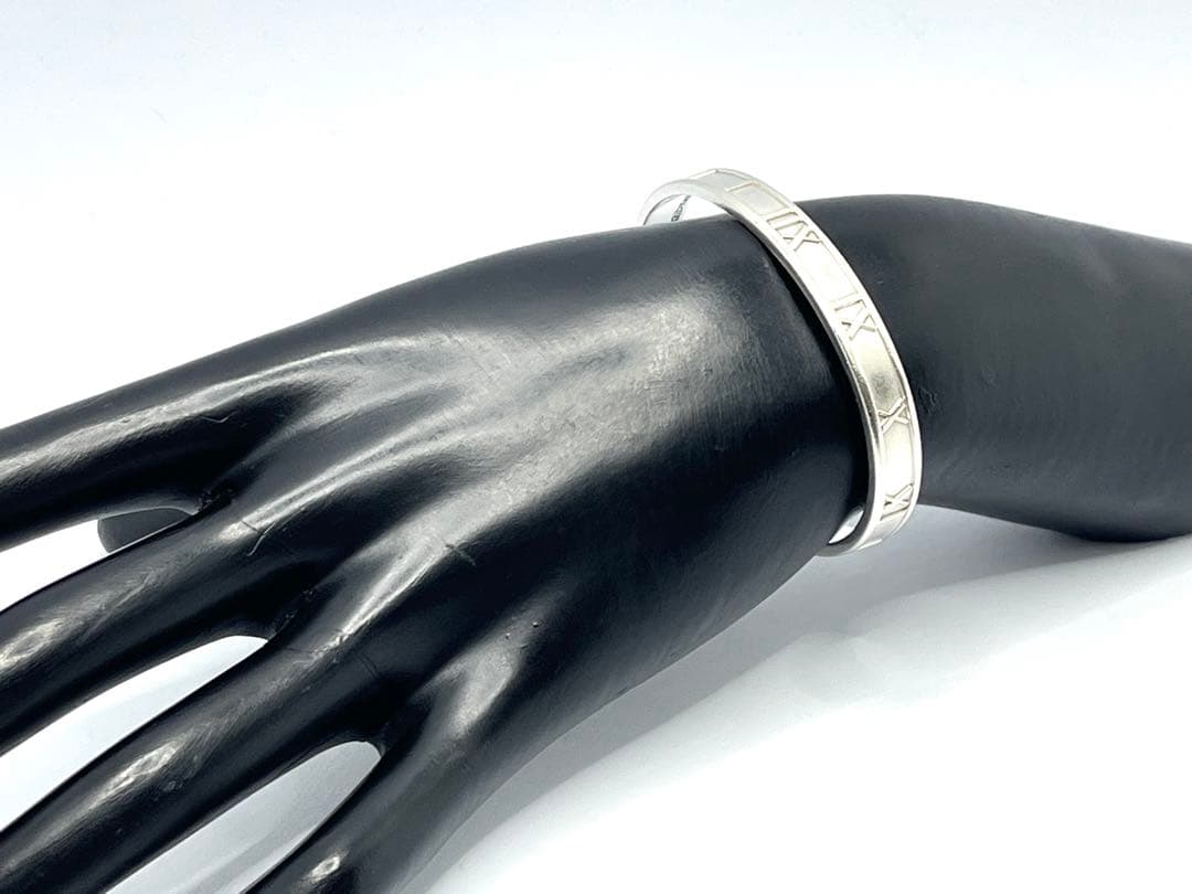 h609 美品　ティファニー　1995 アトラス　バングル　925 ブレスレット