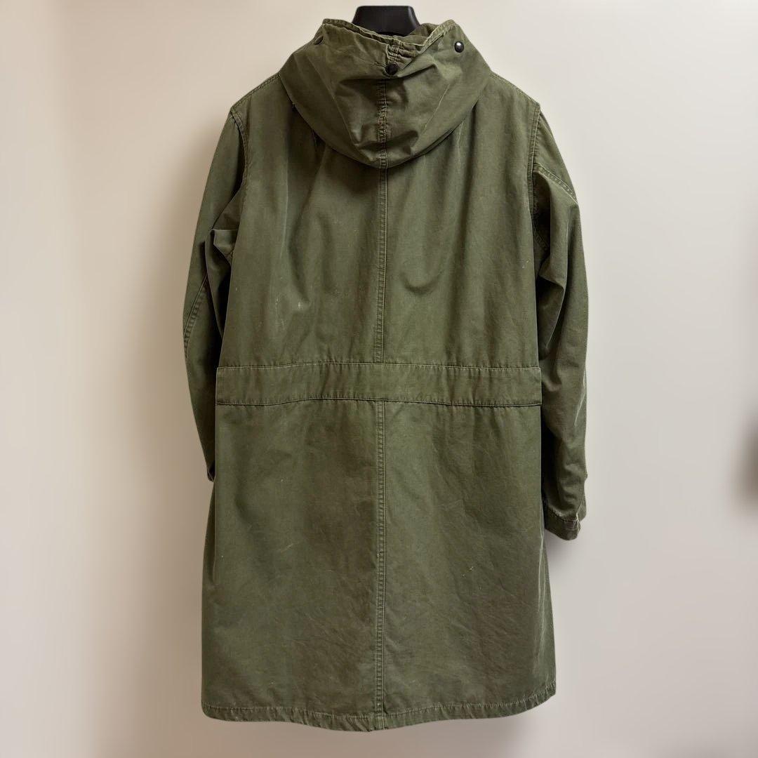【希少】US.ARMY 40s M47 アルミジップ モッズコート S