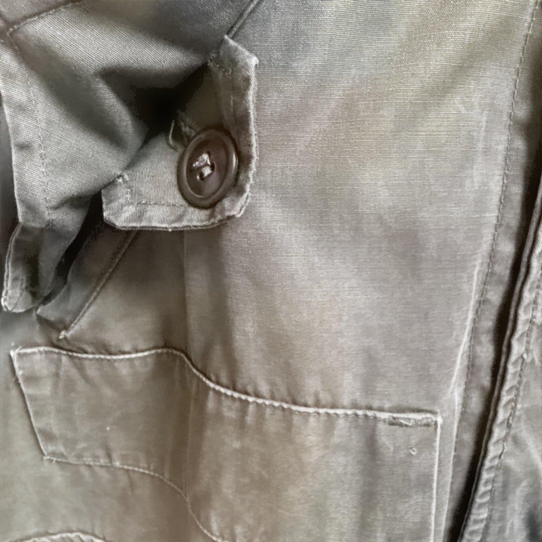 【希少】US.ARMY 40s M47 アルミジップ モッズコート S