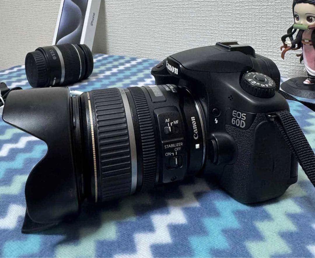 Canon 60D デジタル一眼レフカメラ EF-Sレンズ2本付き